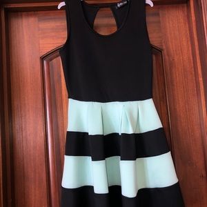 Black and real dress